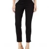 NYDJ Petite Petite Pull-On Skinny Ankle Slits in Black | Pants