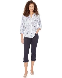 NYDJ Chloe Capris 1" Cuff in Dark Rinse | Jeans -Cheap NYDJ Store 6109LW0ghSL. AC SR736920