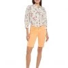 NYDJ Briella Shorts in Citrus