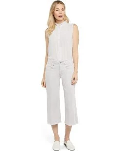 NYDJ High-Rise Major Wide Leg Capris in Roadtrip | Jeans