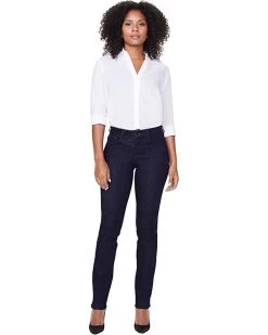 NYDJ Marilyn Straight in Rinse | Jeans