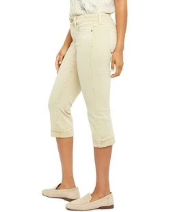 NYDJ Marilyn Crop Cuff in Butter | Jeans