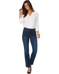 NYDJ Petite Petite Marilyn Straight in Quinn | Jeans