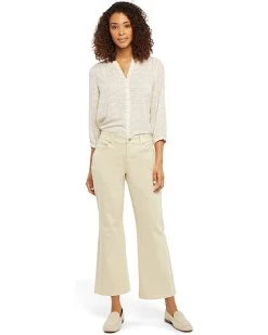 NYDJ Waist Match Relaxed Flare in Butter | Jeans