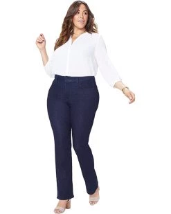 NYDJ Plus Size Barbara Bootcut in Rinse | Jeans