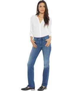 NYDJ Marilyn Straight Jeans in Hera