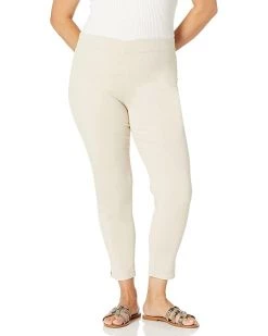 NYDJ Women's Plus Size Pull on Skinny Ankle Jean with Side Slit | Jeans