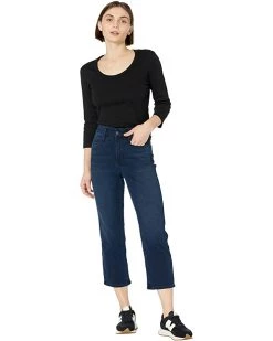 NYDJ Petite Petite Thighshaper™ Straight Ankle Jeans in Waterbury -Cheap NYDJ Store 61Uw11ame8L. AC SR736920