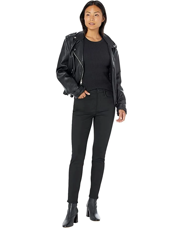 NYDJ Higher Rise Ami Skinny in Black Rinse | Jeans 4 NYDJ Higher Rise Ami Skinny in Black Rinse | Jeans - Image 4