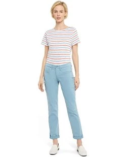 NYDJ Margot Girlfriend in Peacock | Jeans