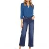 NYDJ Teresa Wide Leg Ankle 1" Hem in Crockett | Jeans