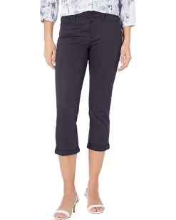 NYDJ Chloe Capris 1" Cuff in Dark Rinse | Jeans