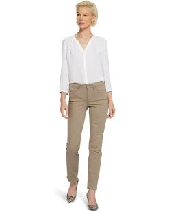 NYDJ Sheri Slim in Saddlewood | Jeans