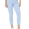 NYDJ Petite Petite Alina Leggings Ankle Raw Hem in Clear Sky | Jeans