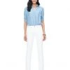 NYDJ Sheri Slim in Optic White | Jeans