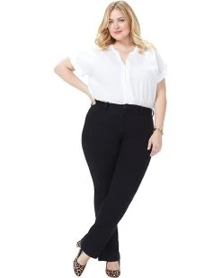 NYDJ Plus Size Barbara Bootcut in Black | Jeans
