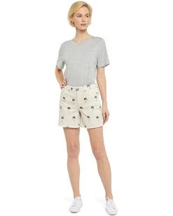 NYDJ High-Rise A-Line Shorts Fray hem in Cirque Des PalmesH