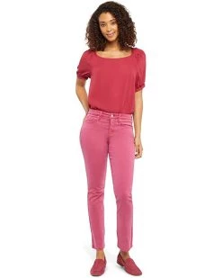 NYDJ Sheri Slim Ankle in Orchid Flower | Jeans