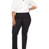 NYDJ Women's Plus Size Slim Trouser Pants