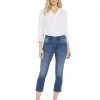 NYDJ High-Rise Ami Skinny Capris in Caliente | Jeans