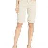 NYDJ Briella Short Roll Cuff in Feather | Shorts