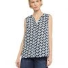 NYDJ Sleeveless Pintuck Pleat Back | Shirts & Tops