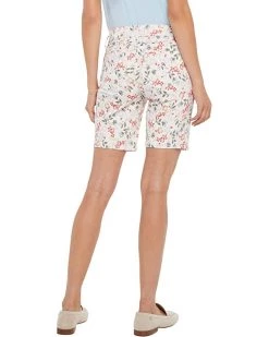 NYDJ Ella Shorts with Sideseam Slits in Secret Garden -Cheap NYDJ Store 714zo6339iL. AC SR736920