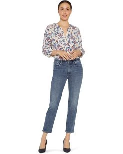 NYDJ Petite Petite Stella Tapered Ankle in Playlist | Jeans