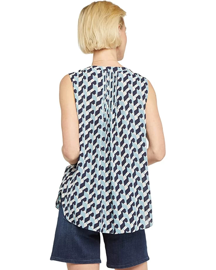 NYDJ Sleeveless Pintuck Pleat Back | Shirts & Tops 2 NYDJ Sleeveless Pintuck Pleat Back | Shirts & Tops - Image 2