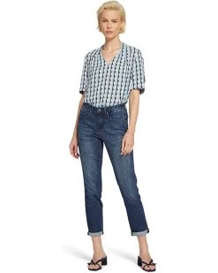 NYDJ Margot Girlfriend in Mesquite | Jeans