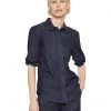 NYDJ Smocked Sleeve Denim Shirt | Shirts & Tops