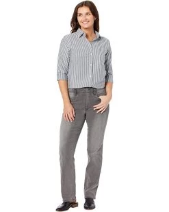 NYDJ Petite Petite High-Rise Marilyn Straight Hollywood Waistband in Smokey Mountain | Jeans -Cheap NYDJ Store 71OoU6duQVL. AC SR736920