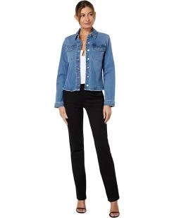NYDJ Frayed Hem Denim Jacket | Coats & Outerwear 9 NYDJ Frayed Hem Denim Jacket | Coats & Outerwear -Cheap NYDJ Store 71RX6rxdEL. AC SR736920