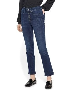 NYDJ The High Straight Button Fly in Mesquite | Jeans