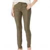 NYDJ Women's Misses Alina Skinny Pants in Faux Suede | Jeans