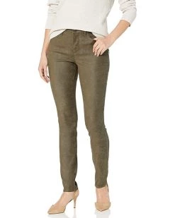 NYDJ Women's Misses Alina Skinny Pants in Faux Suede | Jeans