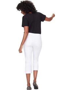 NYDJ Marilyn Crop Cuff Jeans in Optic White 9 NYDJ Marilyn Crop Cuff Jeans in Optic White -Cheap NYDJ Store 71bAPTXVzUL. AC SR736920