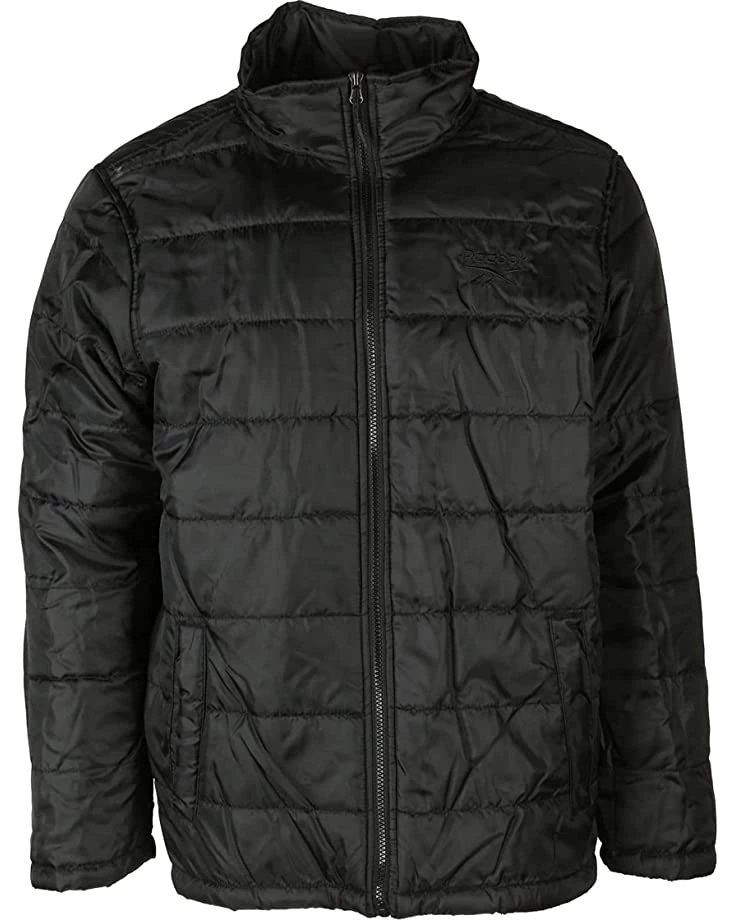 Reebok Men's Soft Woven Jacket | Coats & Outerwear 3 Reebok Men's Soft Woven Jacket | Coats & Outerwear - Image 3