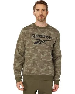 Reebok Identity Camo Big Logo Crew Sweatshirt | Hoodies & Sweatshirts
