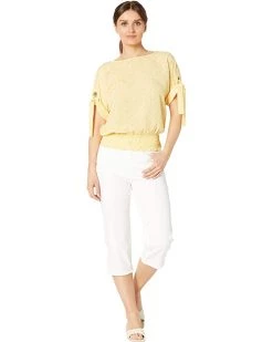 NYDJ Petite Petite Thigh Shaper Crop Jeans in Optic White -Cheap NYDJ Store 71iIWDj3kL. AC SR736920