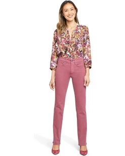 NYDJ Marilyn Straight in Husk | Jeans