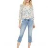 NYDJ Chloe Capris Double Needle Slits in Quinta | Jeans