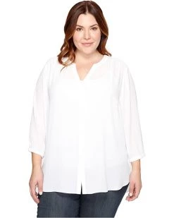 NYDJ Plus Size Plus Size Pintuck Blouse | Shirts & Tops -Cheap NYDJ Store 71toWtF05ML. AC SR736920