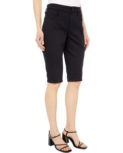 NYDJ Knee Length Denim Capris in Black | Shorts -Cheap NYDJ Store 71uY a5R L. AC SR736920