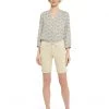 NYDJ Ella Shorts w/ 1" Cuff in Butter