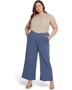 NYDJ Plus Size Plus Size Pull-On Straight Leg | Pants