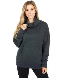 Reebok Training Essentials Textured High Neck Hoodie | Hoodies & Sweatshirts