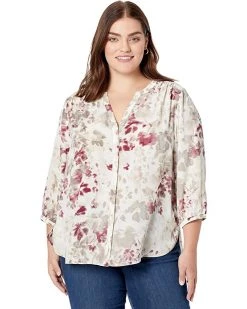 NYDJ Plus Size Plus Size Pintuck Blouse | Shirts & Tops -Cheap NYDJ Store 812PIL0K3sL. AC SR736920