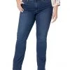 NYDJ Plus Size Plus Size Marilyn Straight in Crockett | Jeans