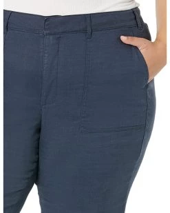 NYDJ Plus Size Plus Size Utility Pants in Stretch Linen in Olivine -Cheap NYDJ Store 81UxvmFAqgL. AC SR736920